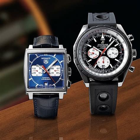 Comparison Test: TAG Heuer Monaco vs. Breitling Chrono